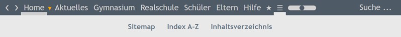 Screenshot Inhaltsverzeichnis
