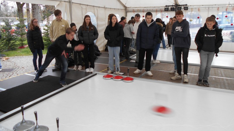 Eisstockschießen