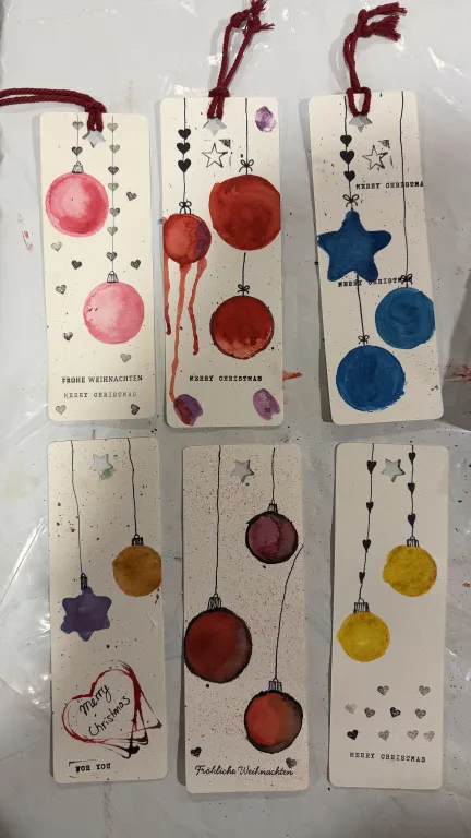 Gebastelte Geschenkanh�nger