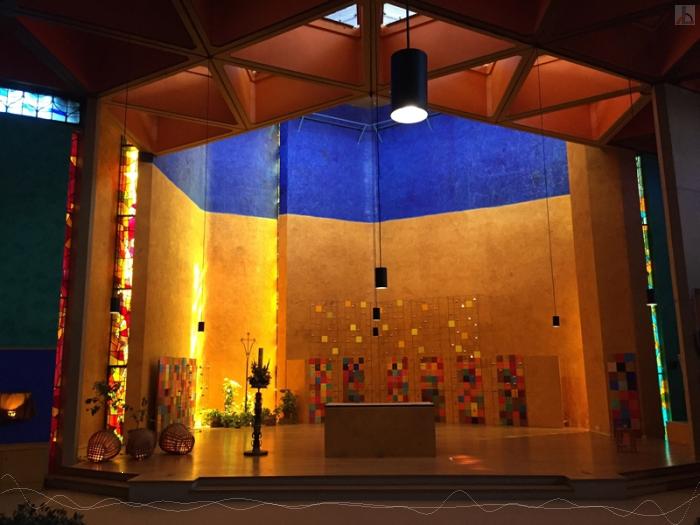 Der neue Kirchenraum in Taizé