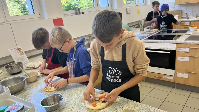 Backen in unserer K�che