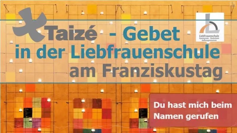 Einladung zum Taizgebet