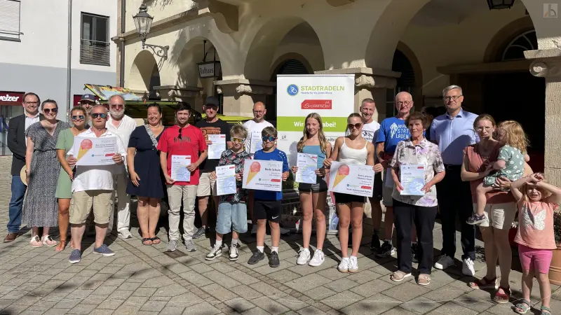 Team Lize bei der Preisverleihung