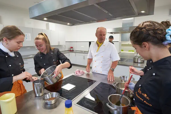 Lizekche beim Kochen