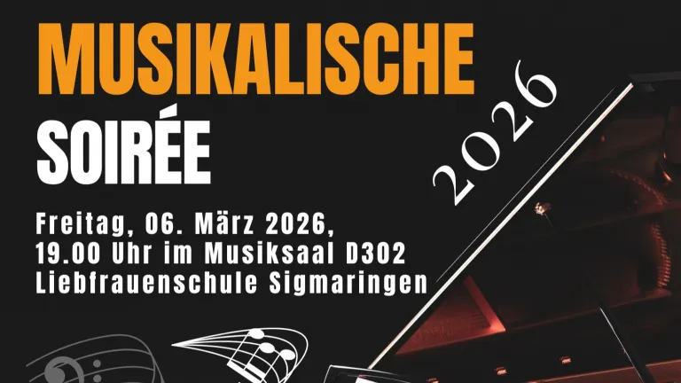 Flyer Musikalische Soirée