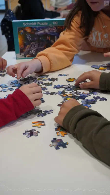 Puzzeln im Team