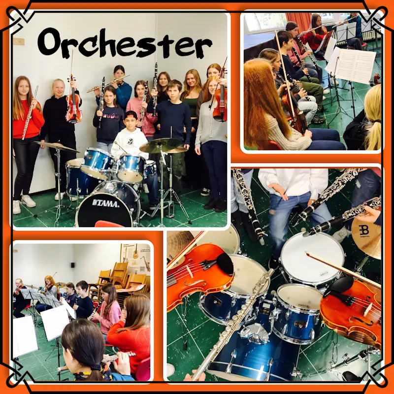 Proben und Auffhrungen mit dem Orchester
