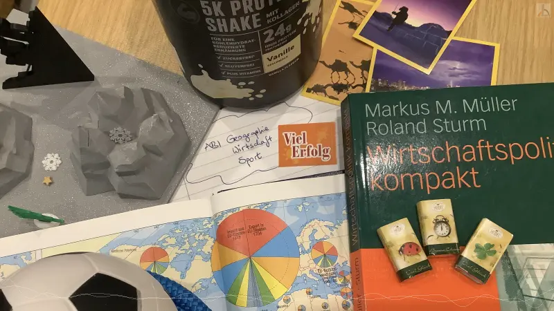 Viel Glck beim Abi in Sport, Wirtschaft & Geographie!