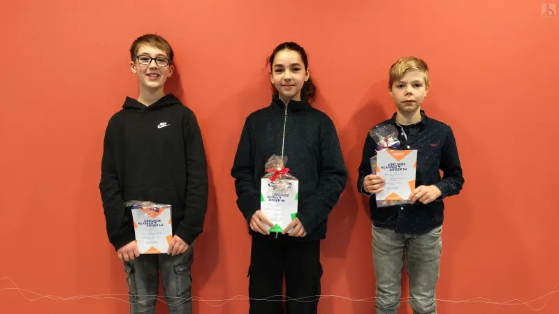 Die drei KlassenkandidatInnen