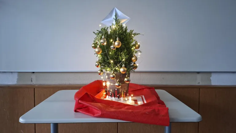 Weihnachtsbaum der Klasse A9b