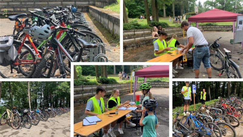 Die Fahr-Fahrrad-Aktion des AK kofair.