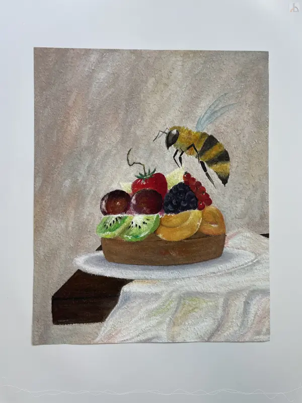 Biene liebt Obst